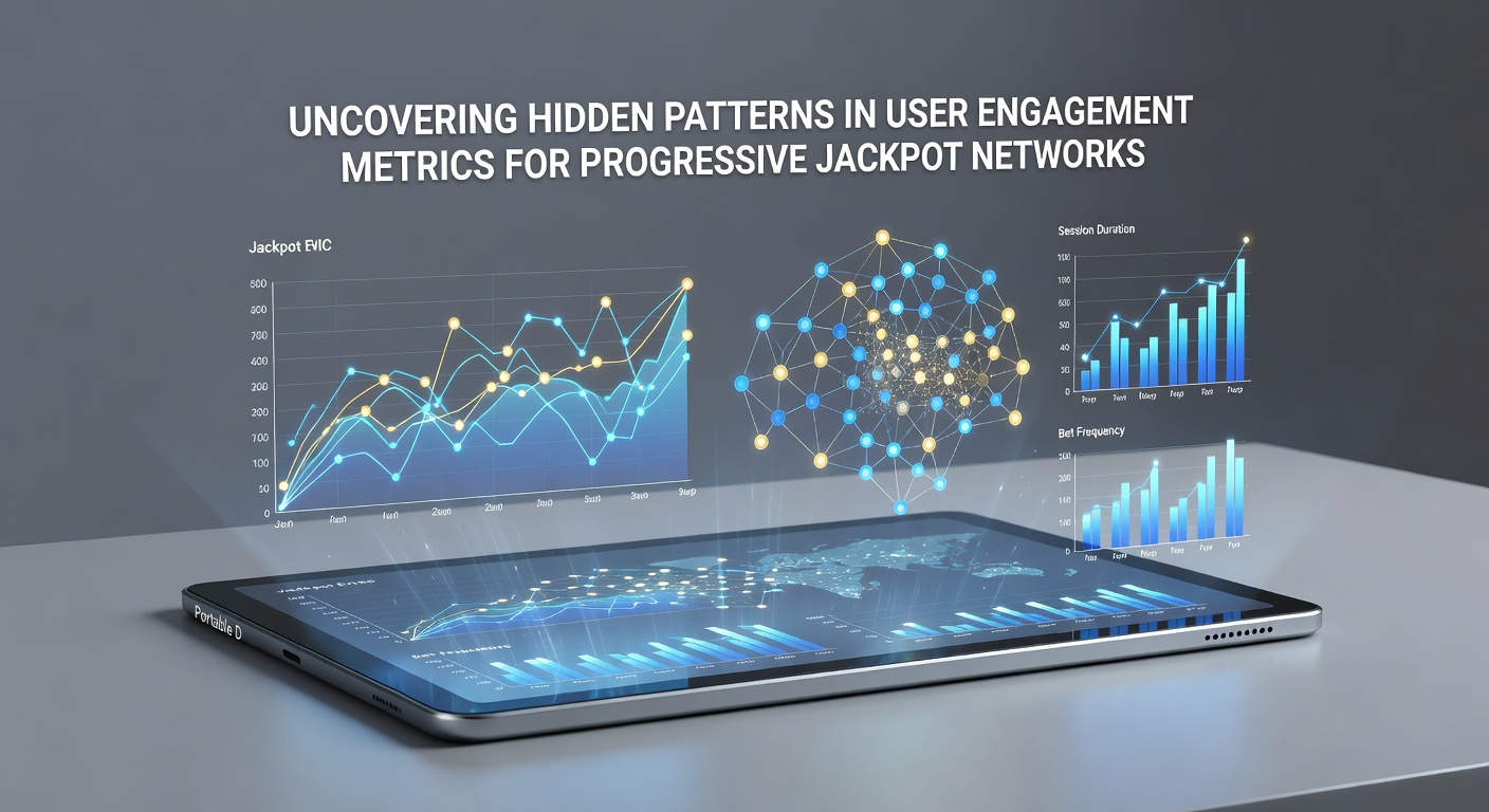 Analytics dashboard showing user engagement heatmaps for mobile progressive jackpot sessions